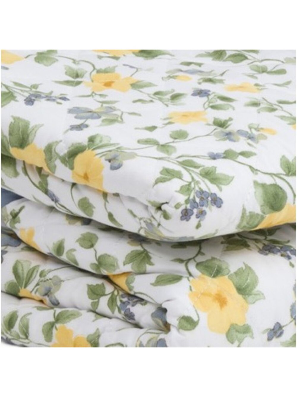NEW YORK BOTANICAL GARDEN Reversible Floral Quilt Set With Stripes - Picture 3 of 5